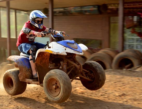 Experience ATV 200 CC Polaris at Della Adventure